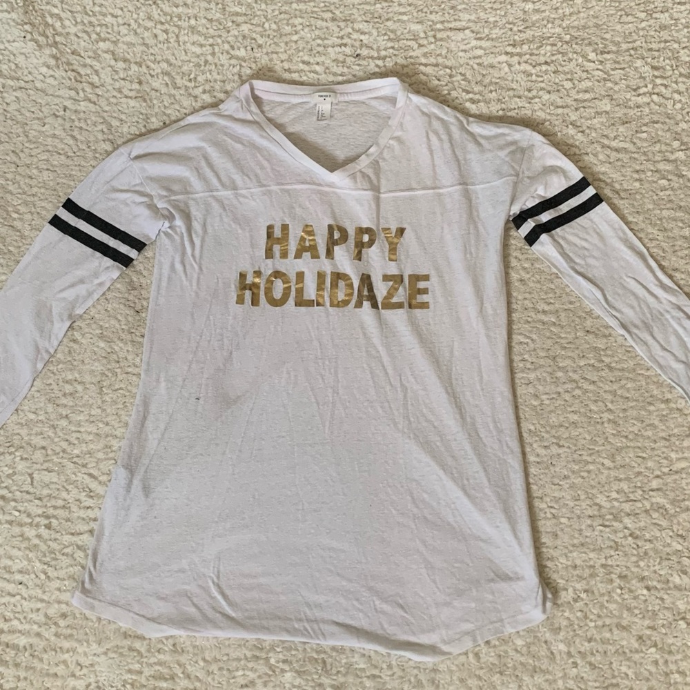 HAPPY HOLIDAZE pajama shirt dress ✨